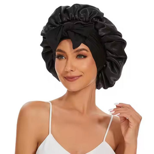 Premium Haar Bonnet aus Seide