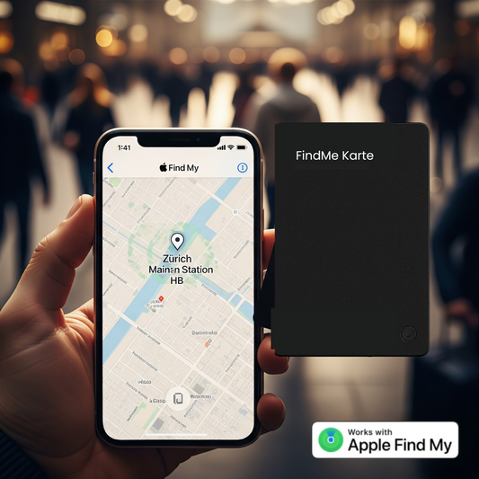 FindMe Karte - Sichere deine Identität und Gegenstände vor Diebstahl
