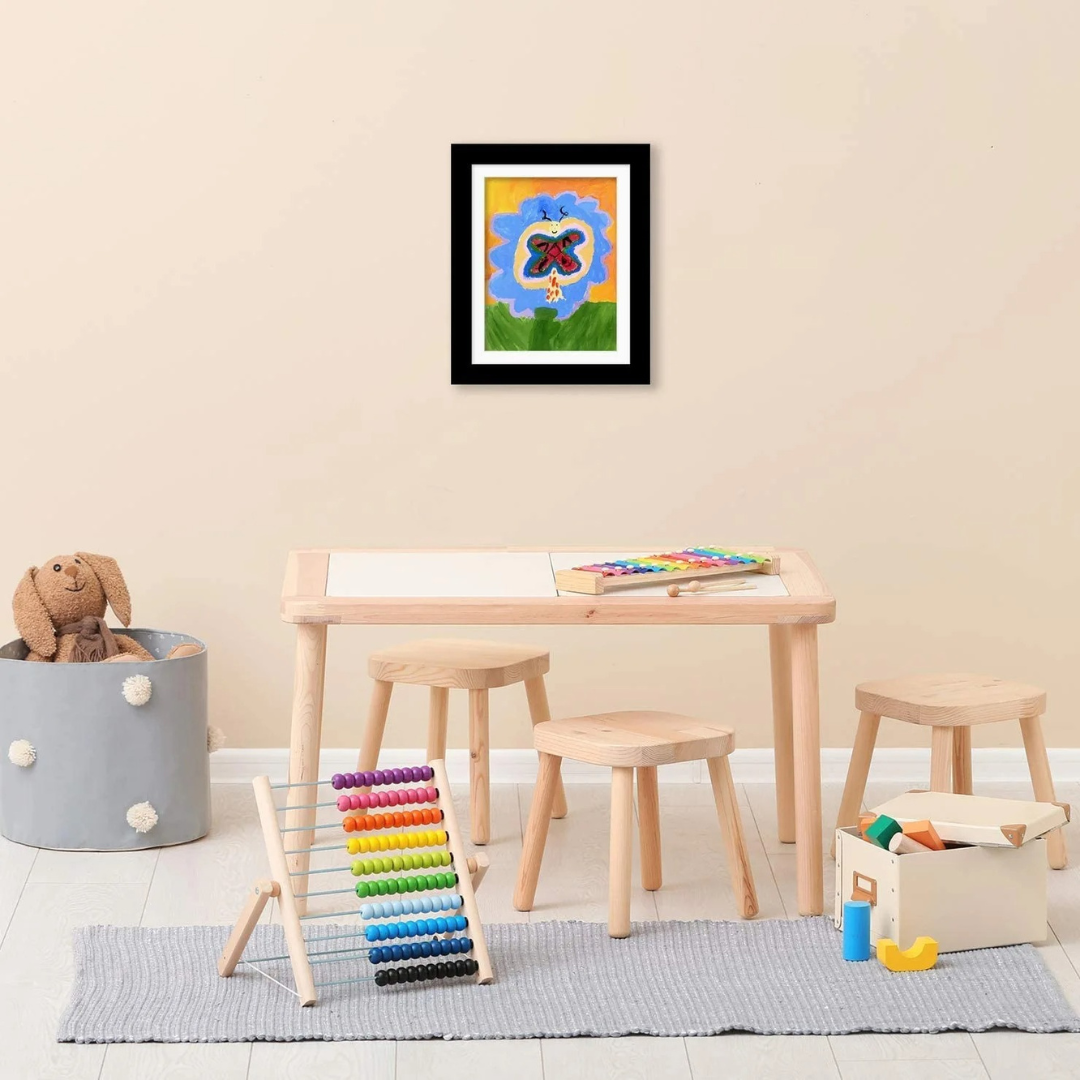 Magnetischer Rahmen für Kinderzeichnungen