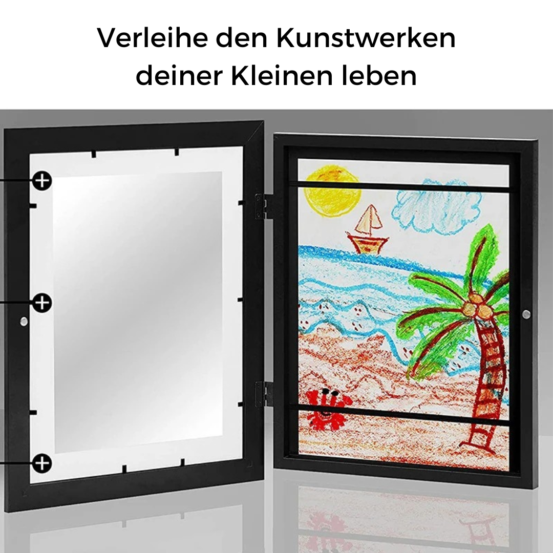 Magnetischer Rahmen für Kinderzeichnungen